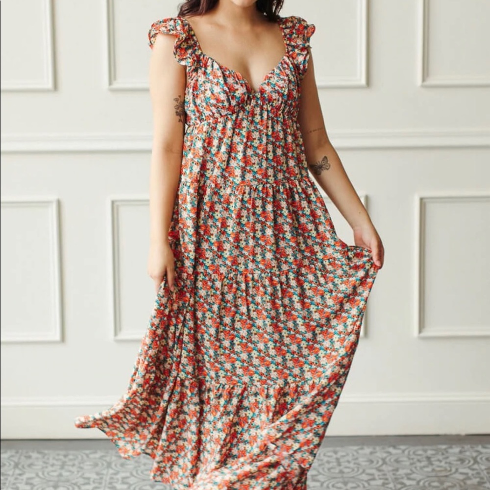 EUC-English Factory dress size small